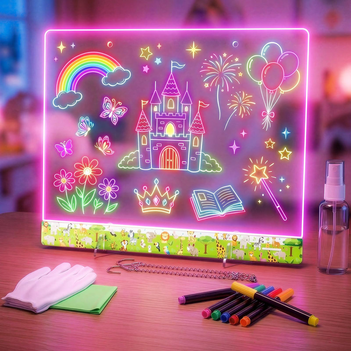 ThanBao LumiBoard 16inch LED drawing board with glowing art surface
