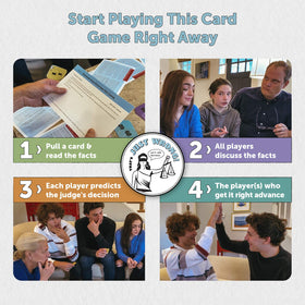 That's Just Wrong! card collection closeup highlighting real-life scenarios for discussion.