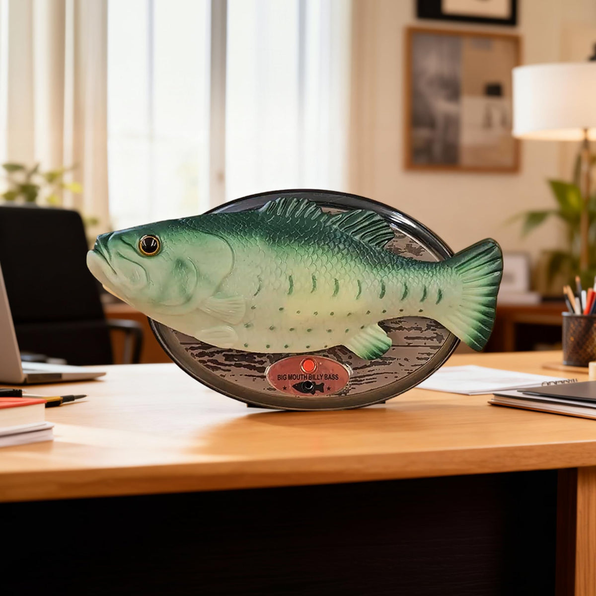 Billy Bass gift set in full-color retail box for gifting and display.