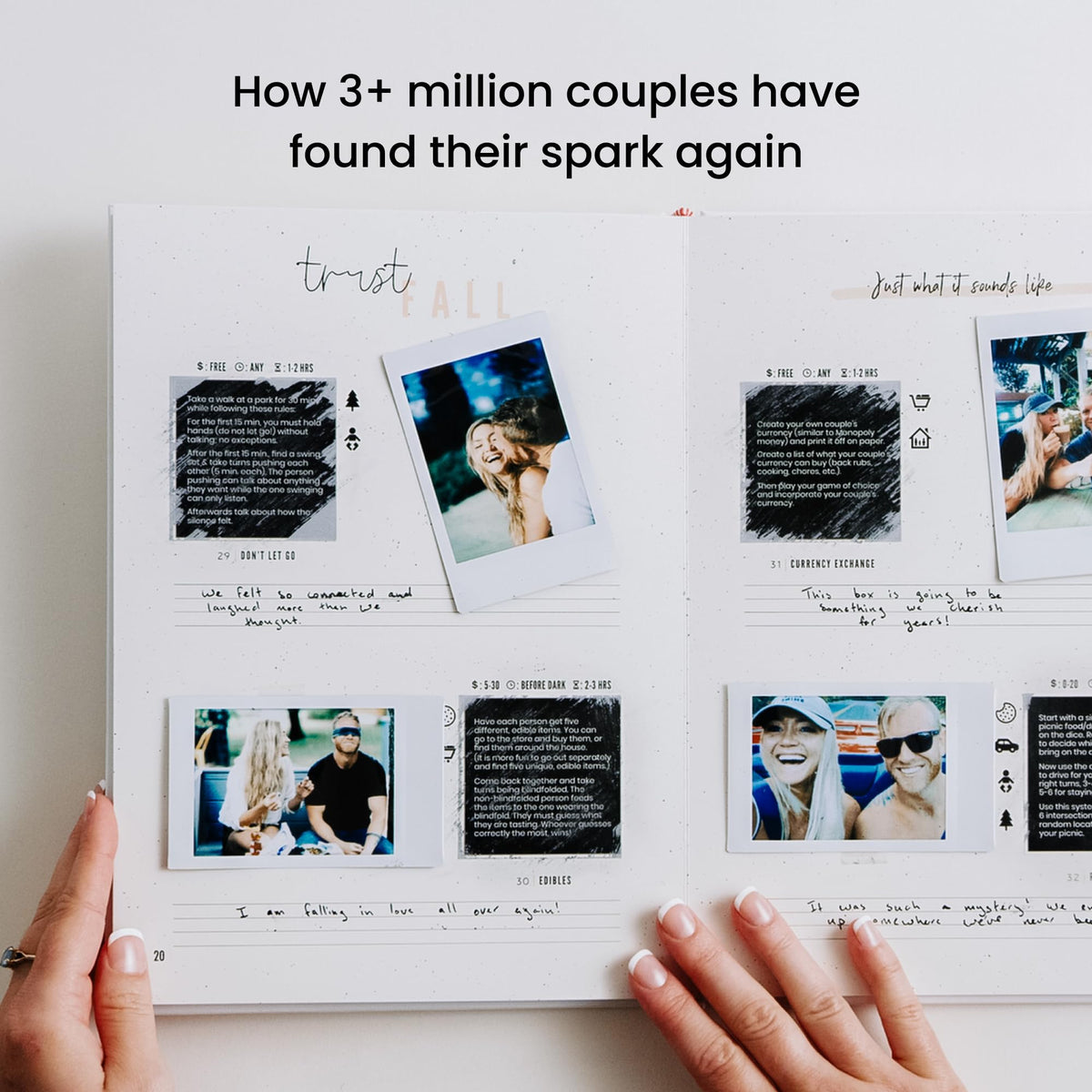 The Adventure Challenge Couples Edition scrapbook reminder celebrates completed challenges and lasting memories.