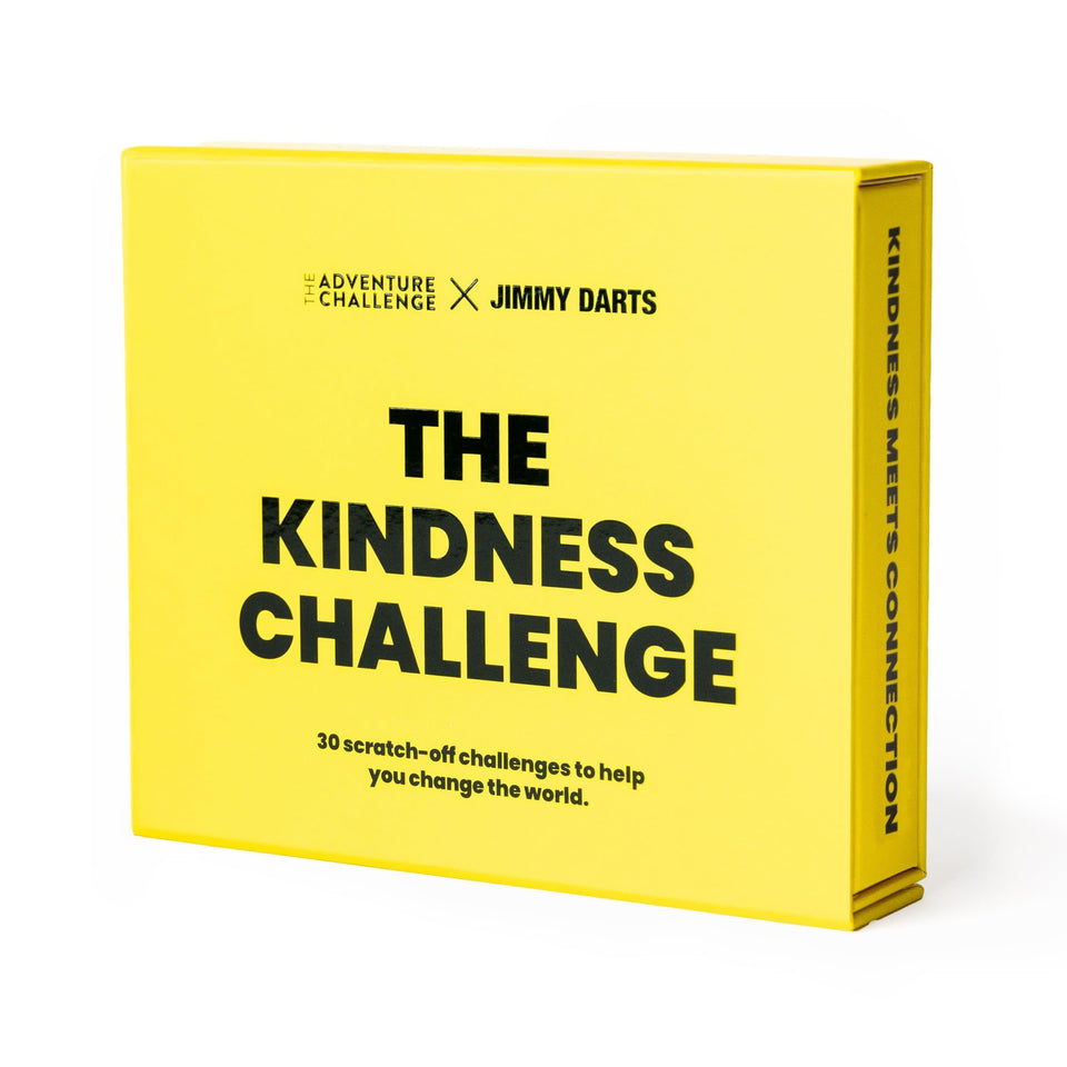The Adventure Challenge Kindness Challenge cards showcase 30 scratch-off acts to spark daily generosity.