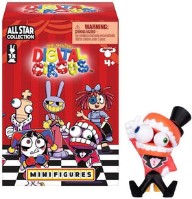 The Amazing Digital Circus Caine 2-inch figure ideal desk companion and display.