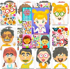 The Amazing Digital Circus Create-A-Face stickers for customization and play.