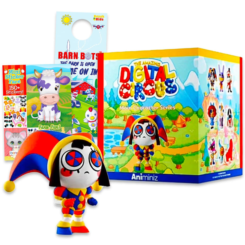 The Amazing Digital Circus figurine blind box reveals a collectible for fans.