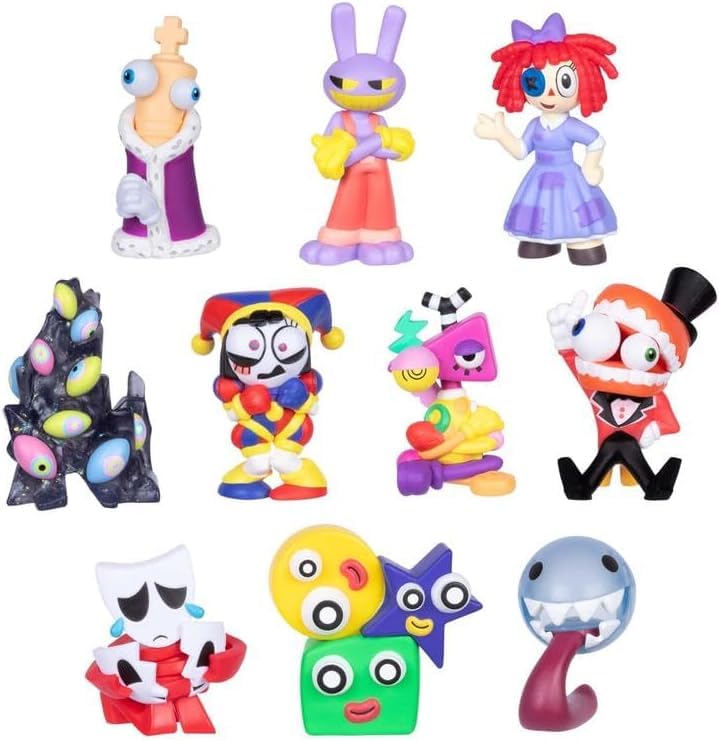 The Amazing Digital Circus Jax 2-inch figure perfect for shelf display and gifting.