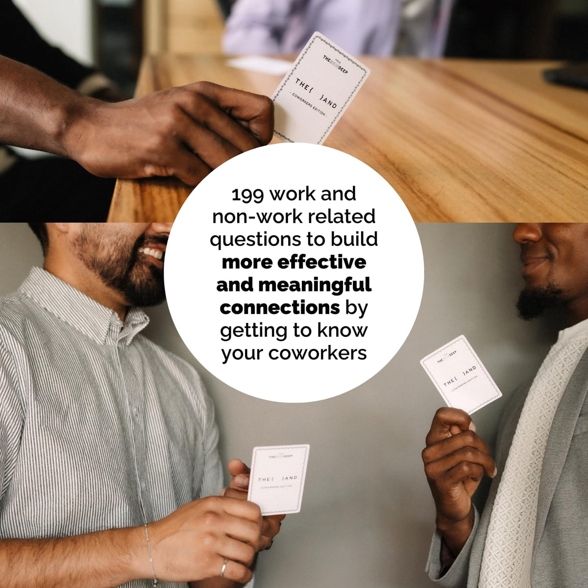 The AND Coworkers Edition compact packaging displayed on a desk.