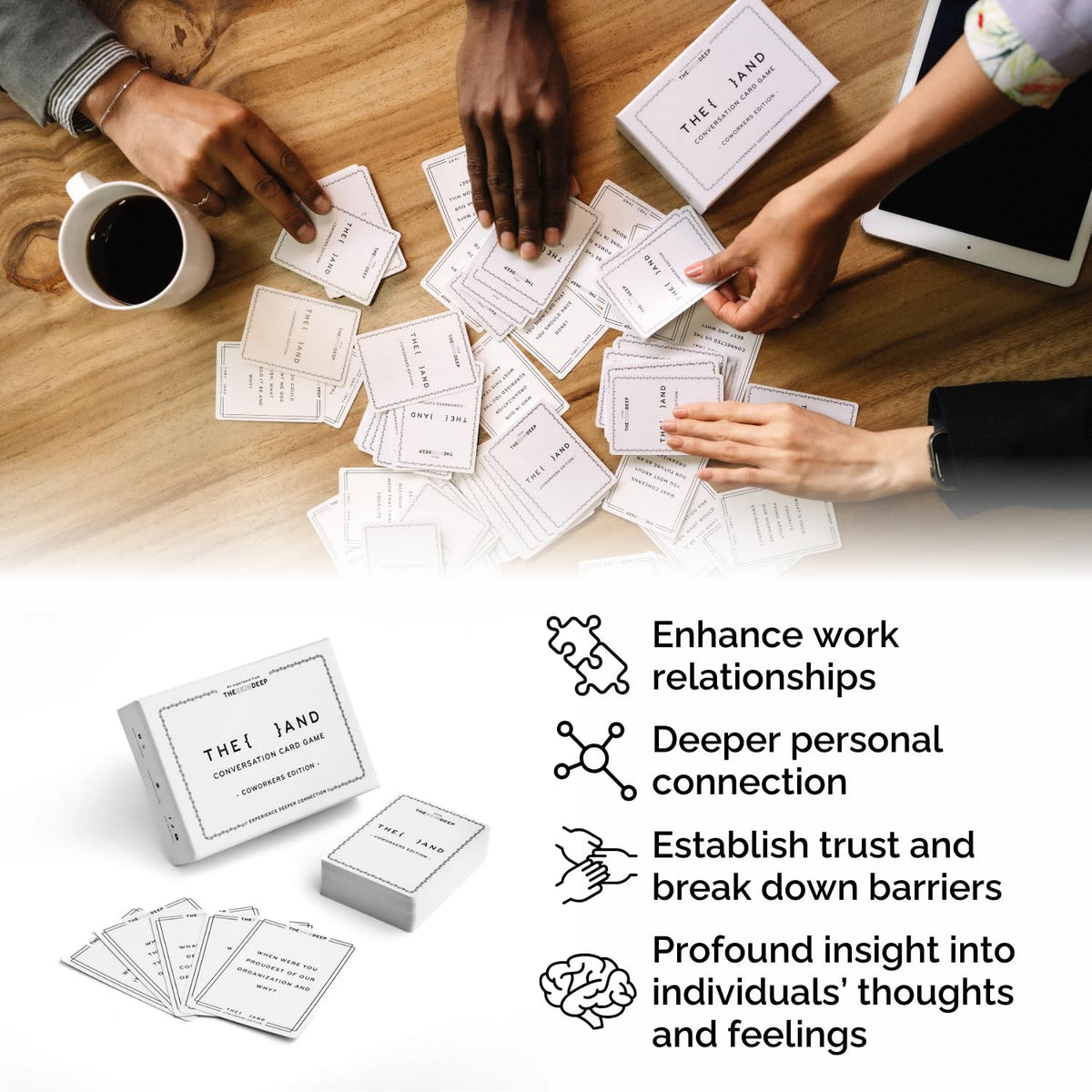 The AND Coworkers Edition prompts helping teammates get to know each other.