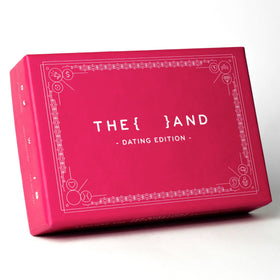 THE AND Dating Edition question cards close-up for meaningful conversations.