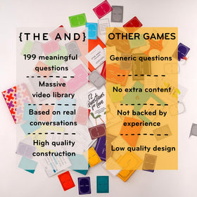 The And Family Edition packaging open invites families to play together.