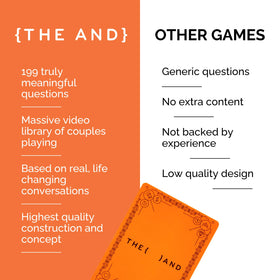 THE AND Friends Edition on a dinner party table.