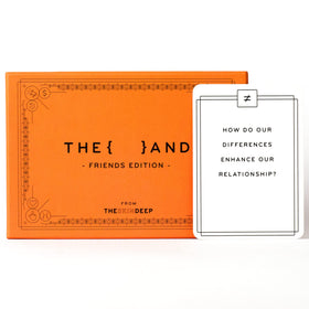 Gift-ready box of THE AND Friends Edition for party hosts.