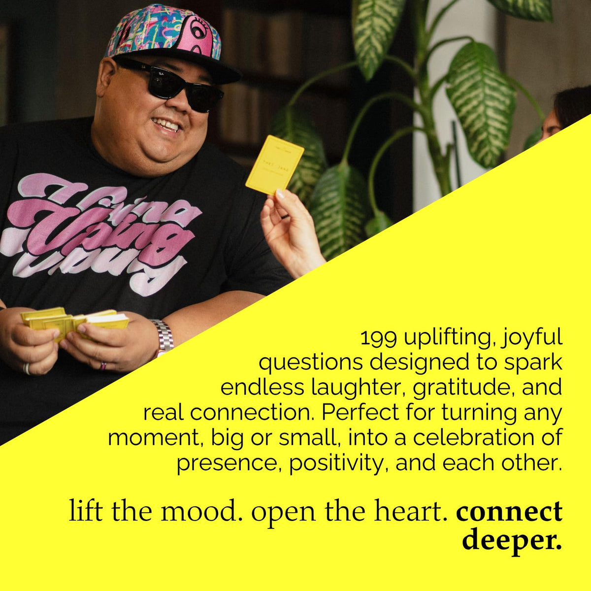 THE AND Good Vibes Edition gift-ready box highlighting a thoughtful present.