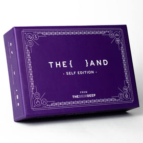 THE AND Self Love Edition card deck on table for mindful reflection and self-discovery.