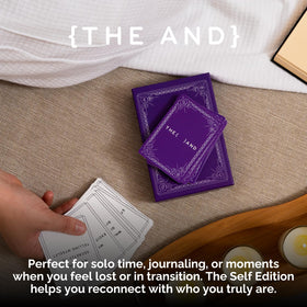 Solo practice with THE AND Self Love Edition during a quiet morning.