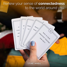 THE AND Strangers Edition icebreaker questions sparking meaningful chats.