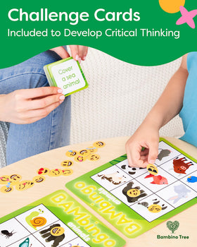 The Bambino Tree colorful visual cues invite engaging, multisensory play.