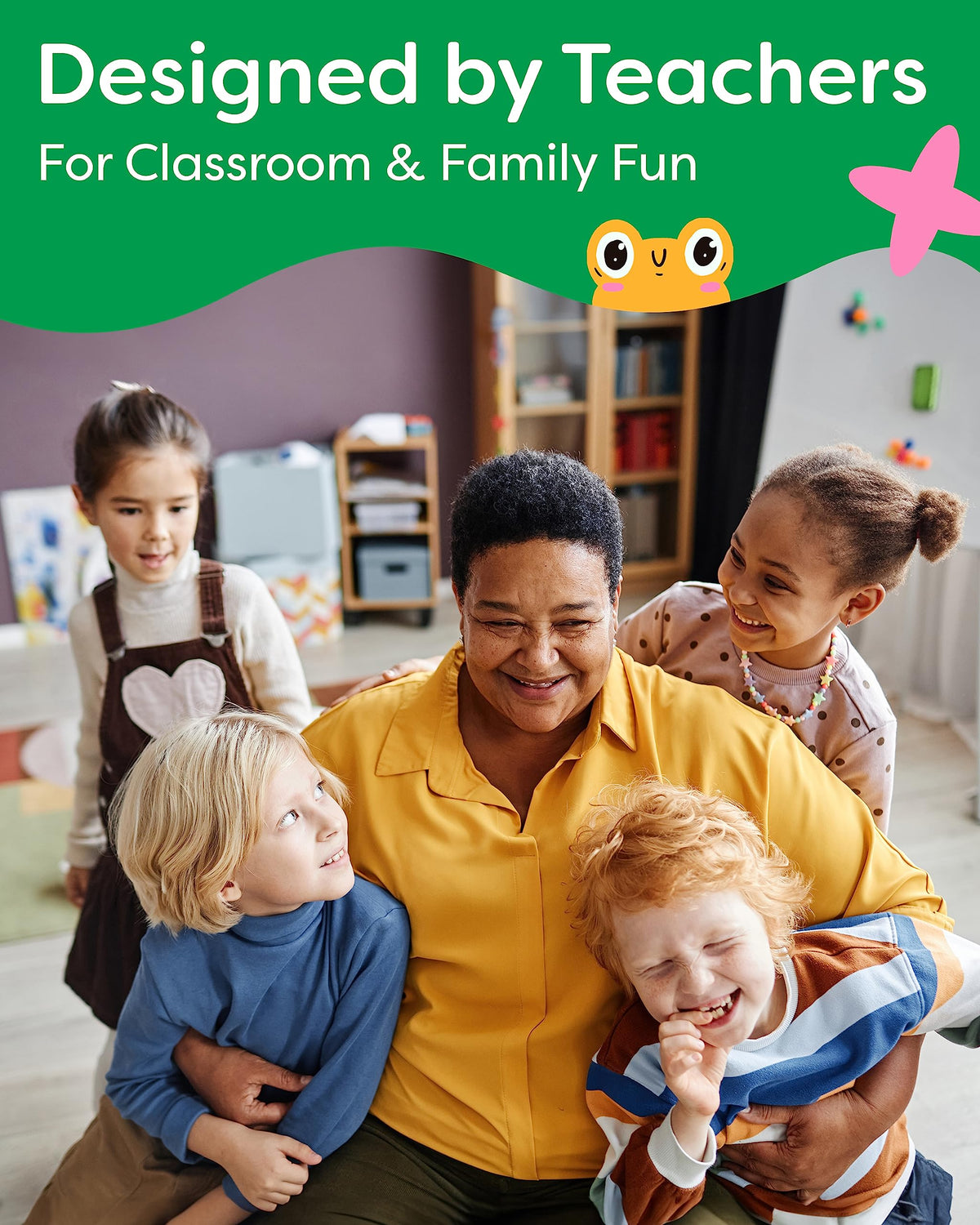 The Bambino Tree multi-player bingo setup keeps kids engaged and interacting.