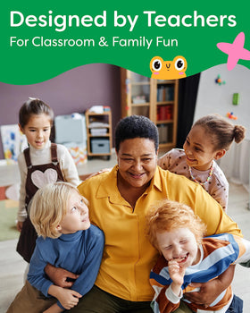 The Bambino Tree multi-player bingo setup keeps kids engaged and interacting.