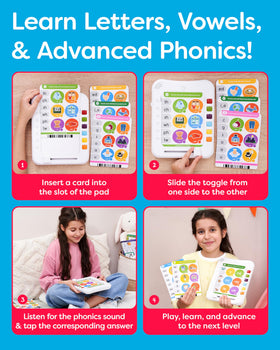 The Bambino Tree audio helps learners hear distinctions between short and long vowels.