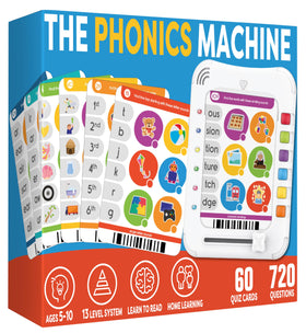 The Bambino Tree phonics pad front view invites curious learners to start reading with confidence.