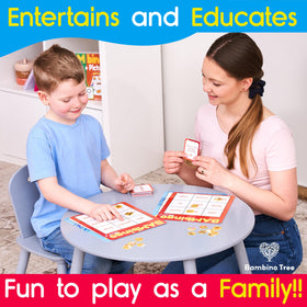 THE BAMBINO TREE premium thick cards for durable classroom use