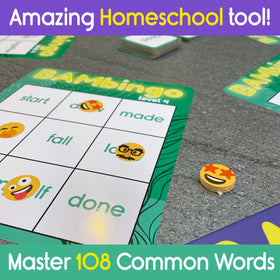 The Bambino Tree family game night promotes collaborative reading practice