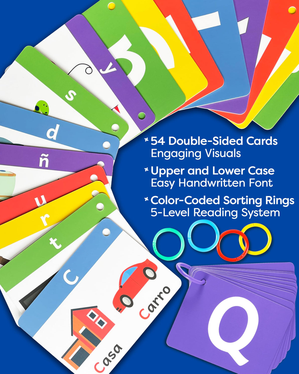 The Bambino Tree separate uppercase cards for pairing with lowercase letters