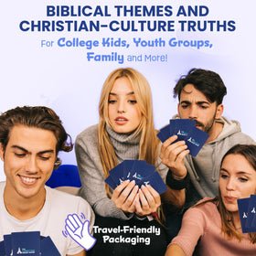 The Christian Meme Game gift ready packaging for celebrations.
