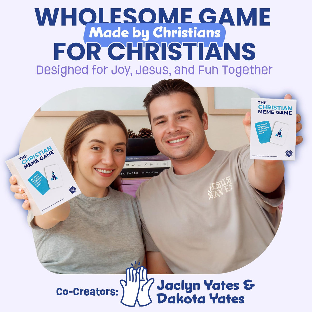 The Christian Meme Game teens enjoying a lighthearted moment.