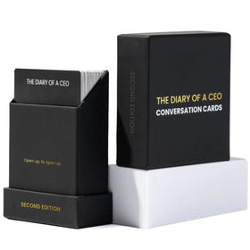 The Diary Of A CEO 2nd Edition pack cover with prompts for meaningful connections