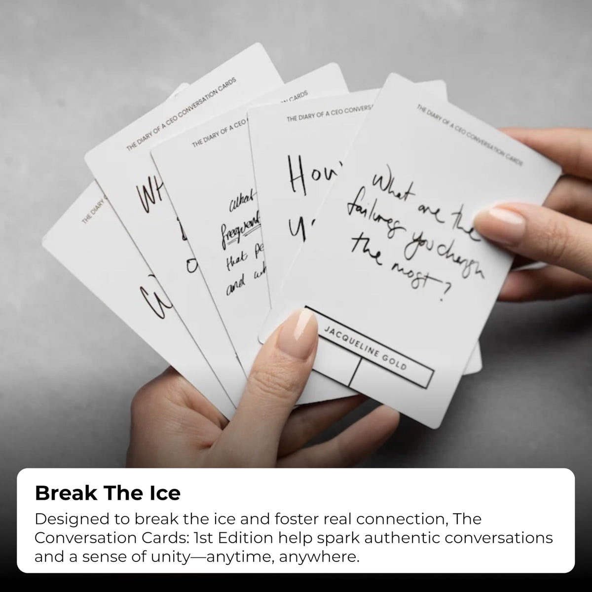 The Diary Of A CEO Conversation Cards family conversation prompts meaningful evenings