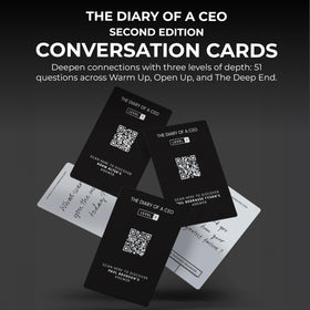 The Diary Of A CEO 2nd Edition level 1 warm up card preview for ice breakers