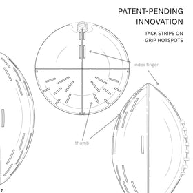 Ships deflated and inflates with a standard pump for easy setup.