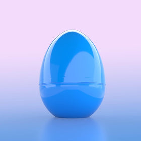 The Dreidel Company durable plastic 6-inch eggs for reusable holiday decor.