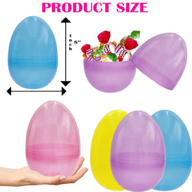 The Dreidel Company 8inch fillable Easter egg ready to hold candies