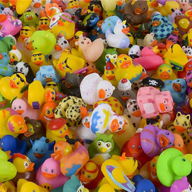 The Dreidel Company bulk packaging ducks designed for easy gifting and sharing.