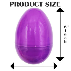 The Dreidel Company detachable halves allow quick filling of the Easter egg.