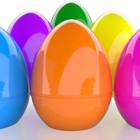 The Dreidel Company colorful Easter eggs ideal as party favors and prizes.