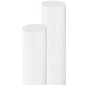 The Dreidel Company white 52-inch floating pool noodle for buoyant pool lounging