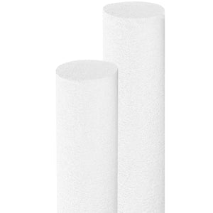 The Dreidel Company white 52-inch floating pool noodle for buoyant pool lounging