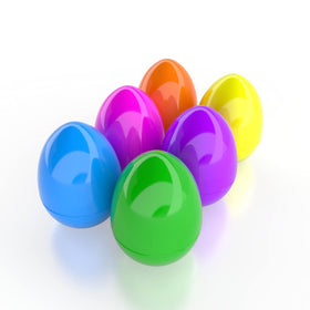 The Dreidel Company jumbo Easter eggs filled with candies or toys for surprises.