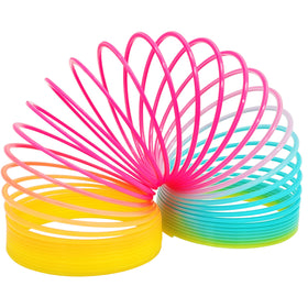 The Dreidel Company plastic multicolor coil-spring 3in in 2-pack for classroom rewards.