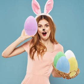 The Dreidel Company assorted pastel colors create vibrant decor and memorable hunts.