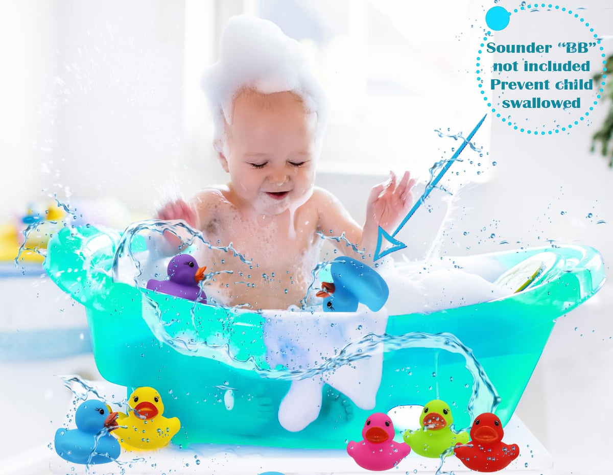 Safe vinyl material supports gentle bath play and classroom use.