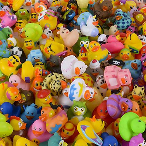 The Dreidel Company vinyl ducks are durable and kid-friendly for everyday use