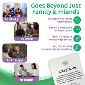 The Empathy Set Definitions Edition each card includes a synonym set.
