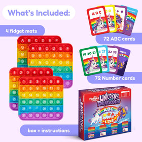 The Fidget Game color matching play enhances color literacy and focus
