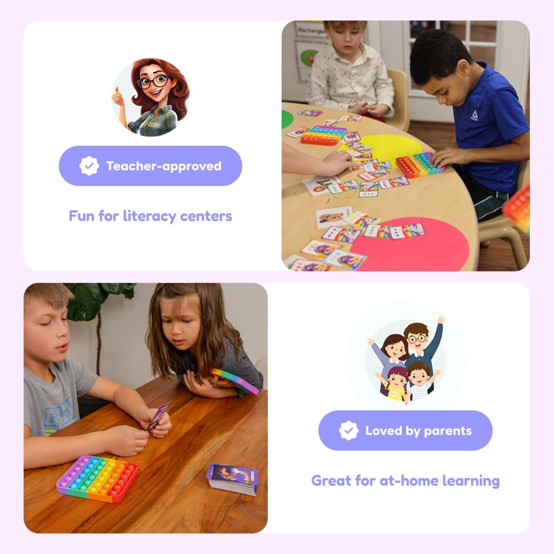 The Fidget Game multisensory learning mats stimulate visual and tactile engagement