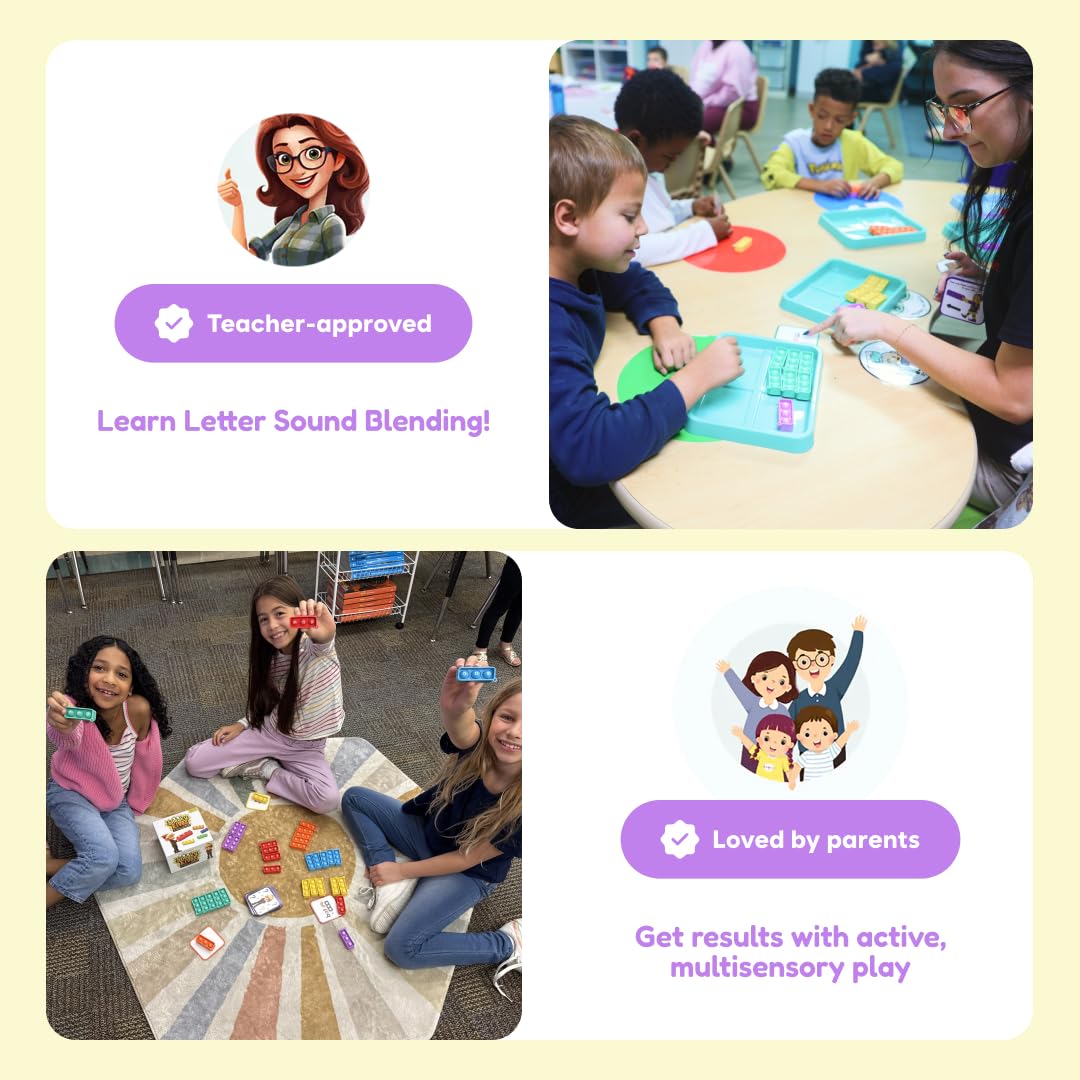 The Fidget Game Sneaky Elves multisensory learning combines visual, tactile, and auditory cues.
