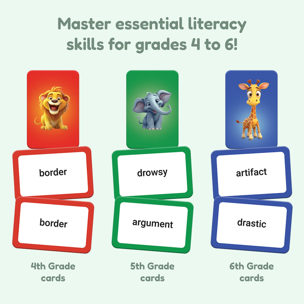 The Fifth Grade card from The Fidget Game supports critical thinking during group activities.
